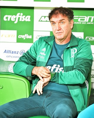 Cuca Palmeiras Santos (Foto: Marcos Ribolli) Cuca Palmeiras Santos (Foto: Marcos Ribolli)