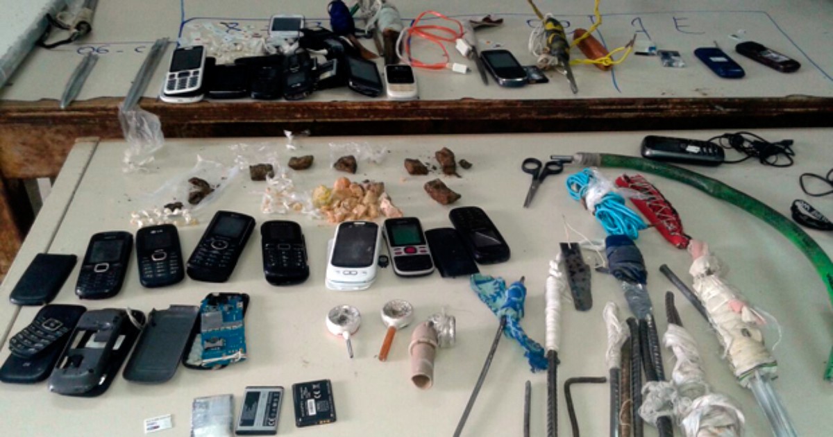 Agentes encontram drogas, celulares e facas em presídio do Seridó ... - Globo.com