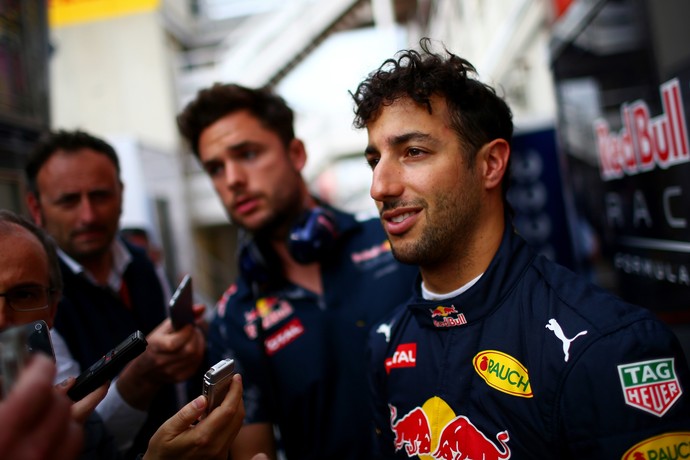 Daniel Ricciardo durante o GP da Espanha 2016 (Foto: Getty Images)