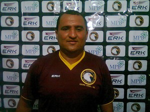 Higor César, técnico do Globo Futebol Clube (Foto: Divulgação)