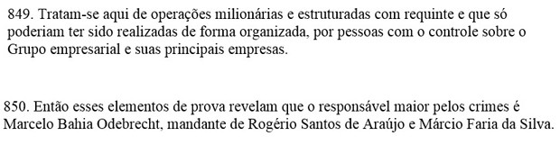 Juiz afirma que Marcelo Odebrecht é o "responsável maior pelos crimes" cometidos pelo grupo (Foto: Reprodução)