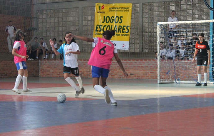 Final do Fustal feminino dos Jogos Escolares de Petrolina (Foto: Henrique Almeida) Final do Fustal feminino dos Jogos Escolares de Petrolina (Foto: Henrique Almeida)