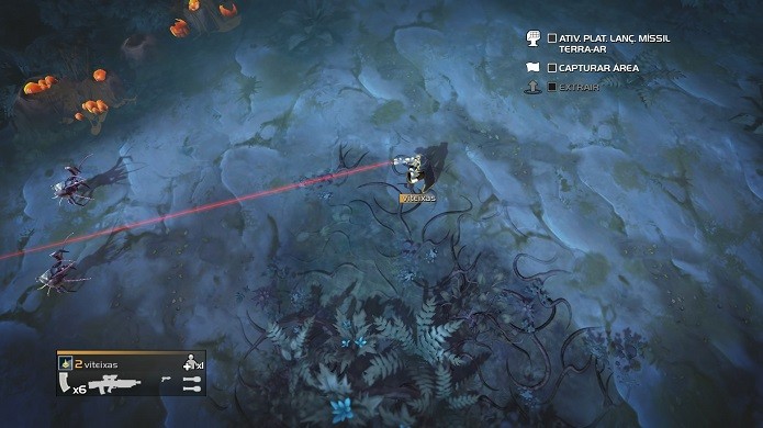 Planetas de Helldivers foram bem construídos (Foto: Reprodução/Victor Teixeira)