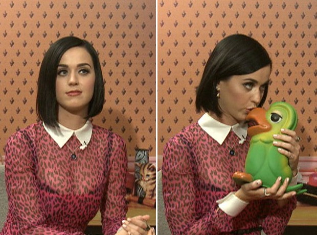 Katy Perry fala da importância de fãs brasileiros em término de casamento (Foto: Mais Você / TV Globo)