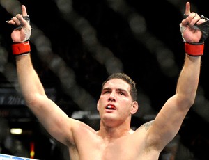 Chris Weidman vitória UFC  (Foto: AP)