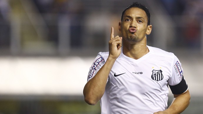 Santos x Chapecoense Ricardo Oliveira (Foto: Ricardo Saibun/Agif/Estadão Conteúdo)