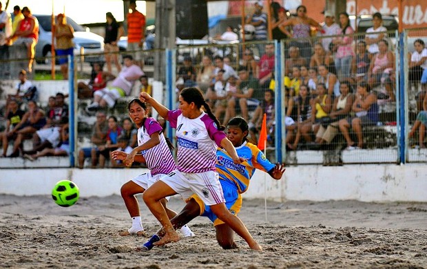 Copa de Futebol de Areia Feminina (Foto: Antônio Lima/Semdej)