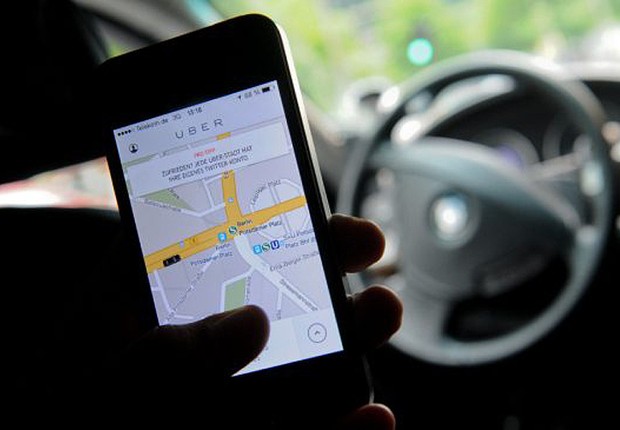 Aplicativo para transporte privado Uber (Foto: Divulgação)