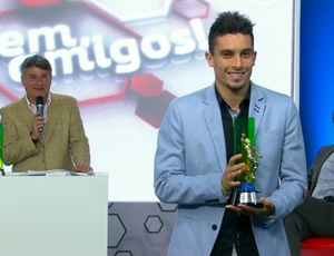 Alex Telles, do Grêmio, Prêmio Craque do Brasileirão (Foto: Reprodução SporTV)