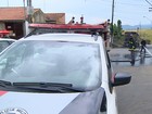 Família acusa polícia de agressão em S. José (Reprodução/TV Vanguarda)