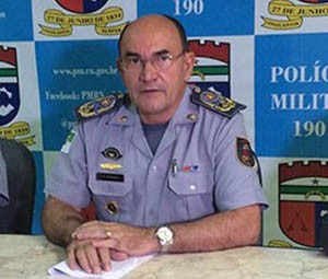 Coronel Ângelo Dantas deixou o comando da PM nesta quinta-feira (21) (Foto: Fernanda Zauli/G1)