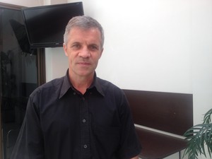 Christoph Jaster, chefe do Parque Nacional Montanhas do Tumucumaque (Foto: Fabiana Figueiredo/G1)