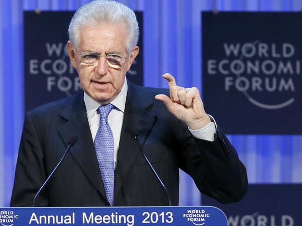 O primeiro-ministro da Itália, Mario Monti (Foto: Pascal Lauener/Reuters)