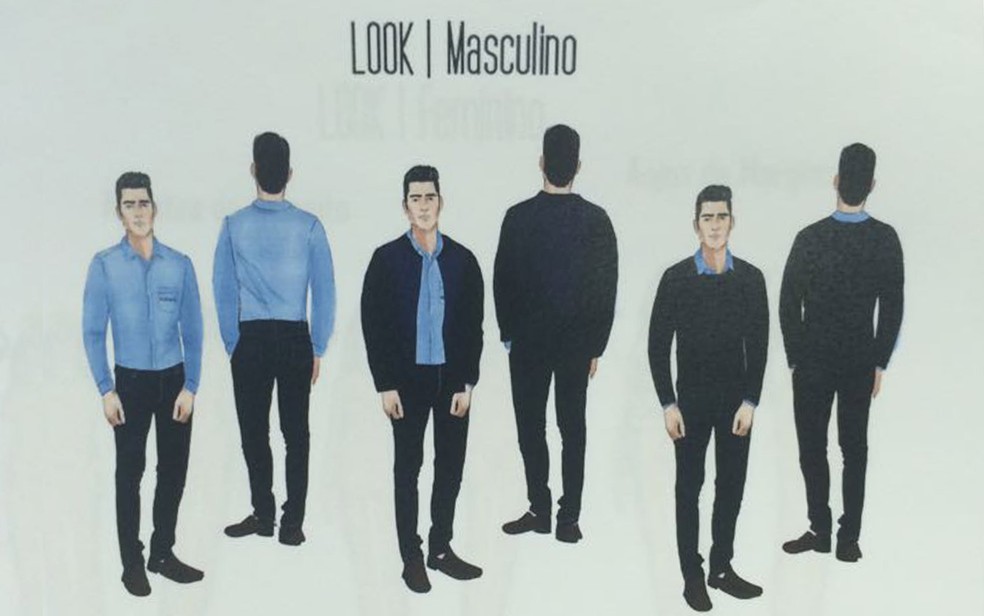 Novo look dos funcionÃ¡rios das prefeituras regionais de SP (Foto: Tahiane Stochero/G1)