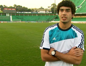 Bruno Mendes, atacante do Guarani (Foto: Carlos Velardi/ EPTV)