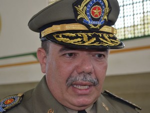 Comandante-geral da PM da Paraíba, Euller Chaves  (Foto: Jhonathan Oliveira/G1)