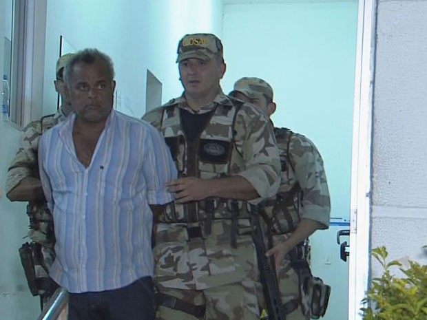 Edmacy Cruz Ubirajara, suspeito de atirar em promotor de Justiça. (Foto: Reprodução/ TV Globo)