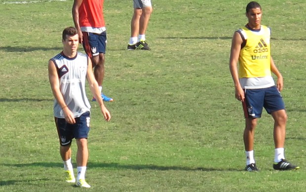 Wagner no treino do Fluminense (Foto: Rafael Cavalieri / Globoesporte.com)