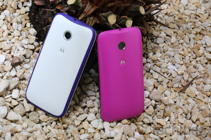 Moto E 2015 E 2014 (Foto: Carol Danelli/TechTudo) Moto E 2015 E 2014 (Foto: Carol Danelli/TechTudo)