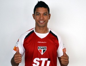 Wallyson, jogador do São Paulo (Foto: Divulgação www.saopaulofc.net)