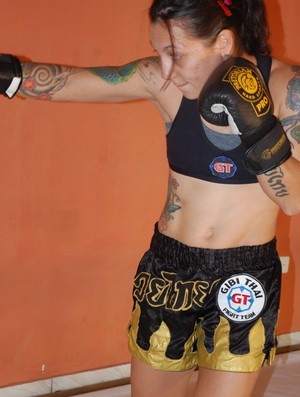 Kalindra Faria, lutadora de MMA (Foto: Divulgação/Arquivo Pessoal)