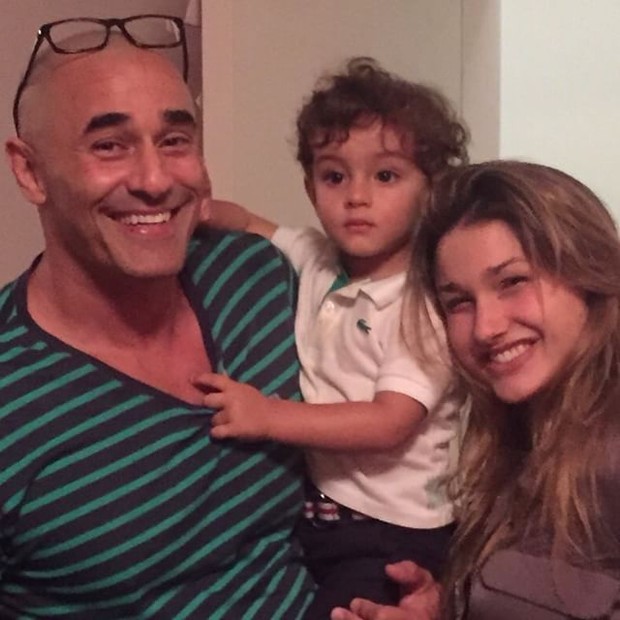 Luciano Szafir com os filhos David e Sasha (Foto: Instagram/ Reprodução)