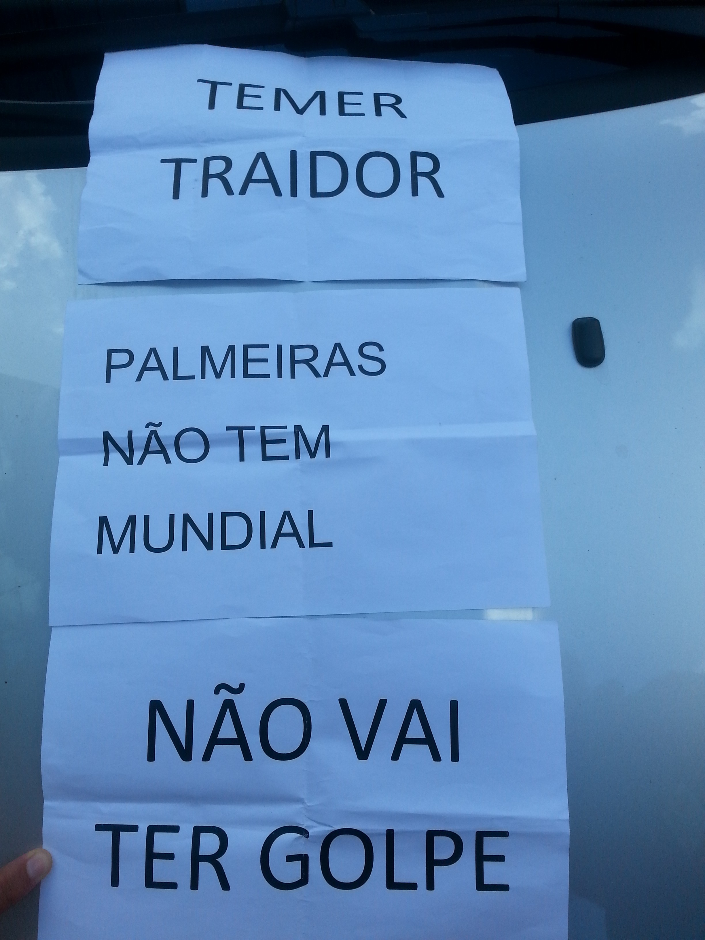 O PALMEIRAS NÃO TEM MUNDIAL!”