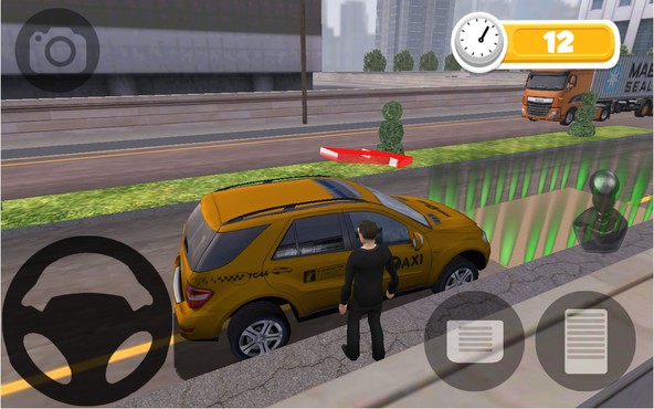 screenshot de Taxi Parking HD
