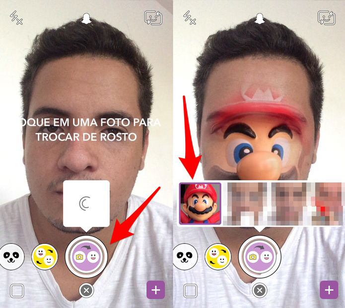 Snapchat Ganha Face Swap Com Fotos Da Galeria Do Celular No Iphone Dicas E Tutoriais Techtudo