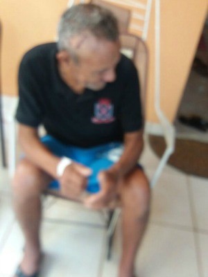 Família do idoso Raimundo Bonifácio Mendes, de 74 anos, acusa hospital de negligência (Foto: Arquivo da família)