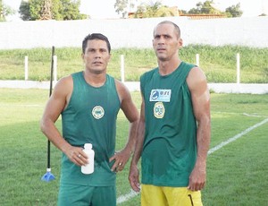 Roberto Santos e Rivelino estão de volta ao Cordino-MA (Foto: Leonilson Mota / Divulgação)