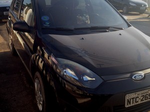 Carro técnica enfermagem regional (Foto: Luana Leão/G1)