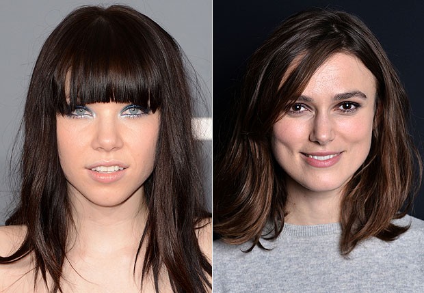 Carly e Keira Kightely (Foto: Getty Images)