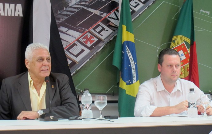 Roberto Dinamite Cristiano Koehler Vasco Coletiva (Foto: Fred Huber)