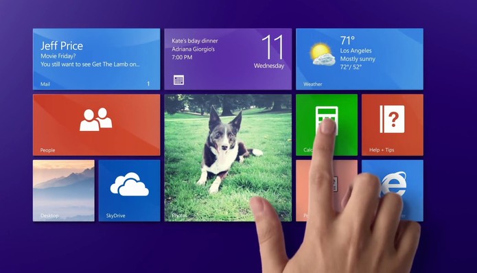 Tela Windows 8.1 (Foto: Divulgação/Microsoft)