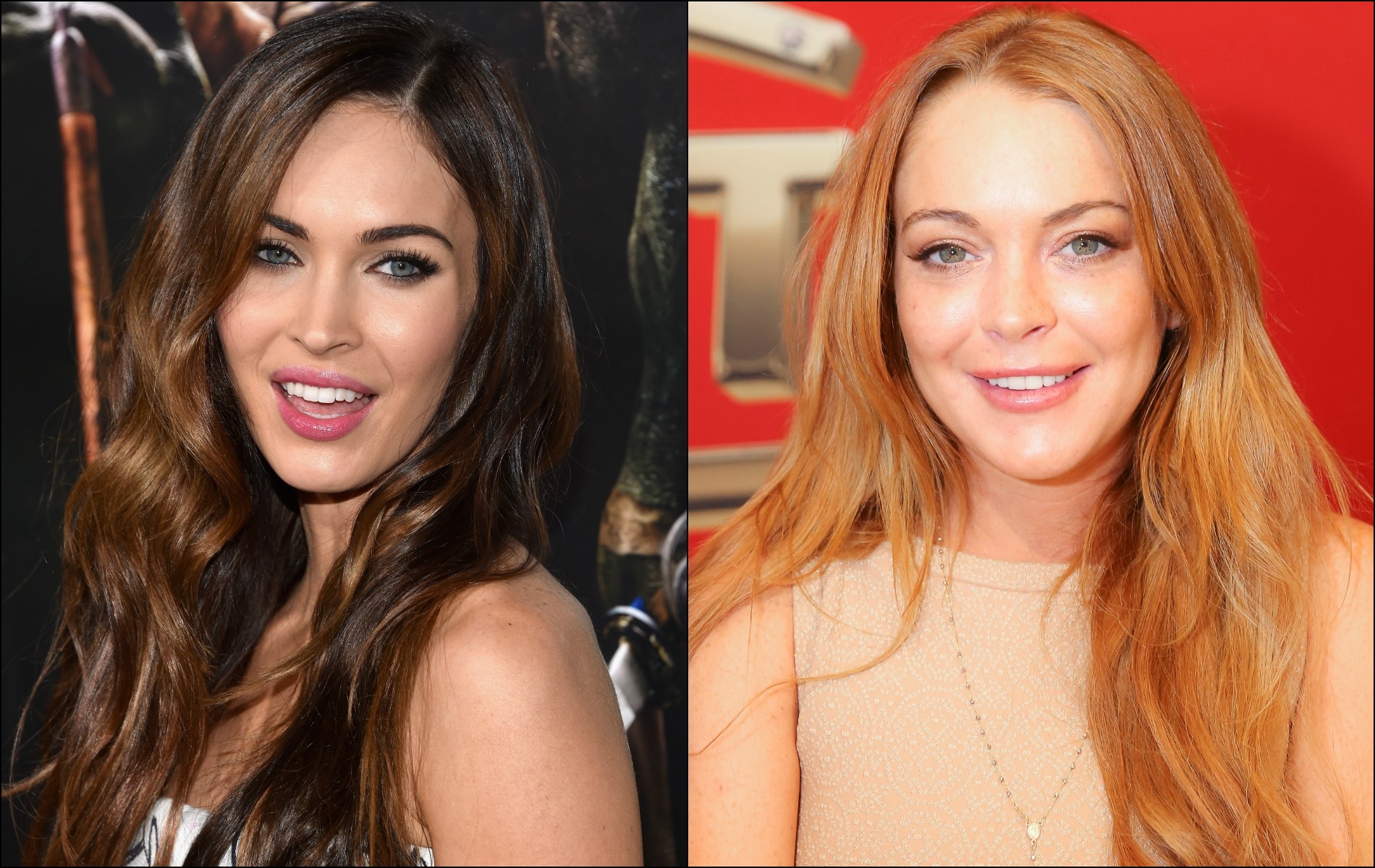 LiLo e Megan Fox têm 28 anos cada uma. (Foto: Getty Images)