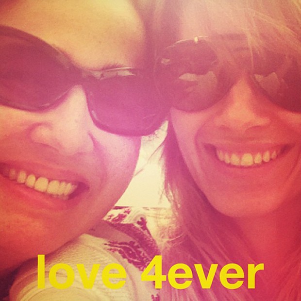 Claudia Jimenez e Carolina Dieckmann (Foto: Reprodução/Instagram) Claudia Jimenez e Carolina Dieckmann (Foto: Reprodução/Instagram)