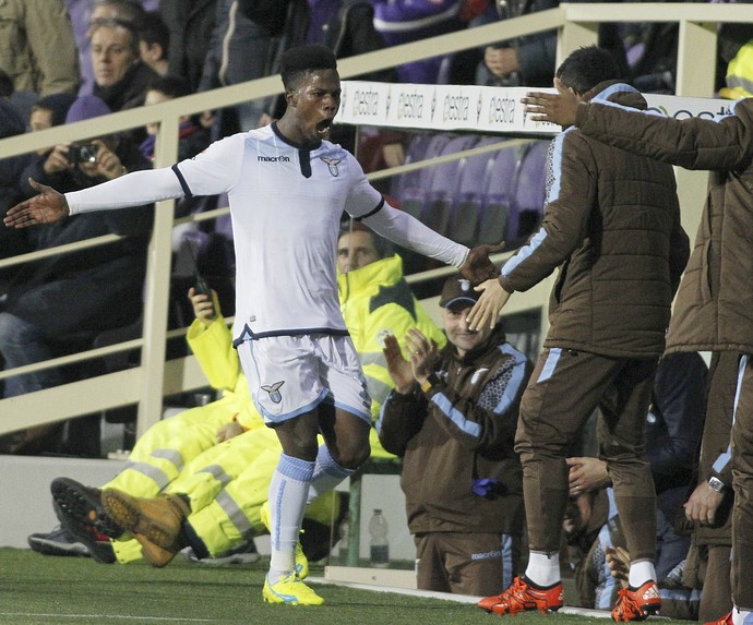 Keita gol Lazio x Fiorentina (Foto: AP)