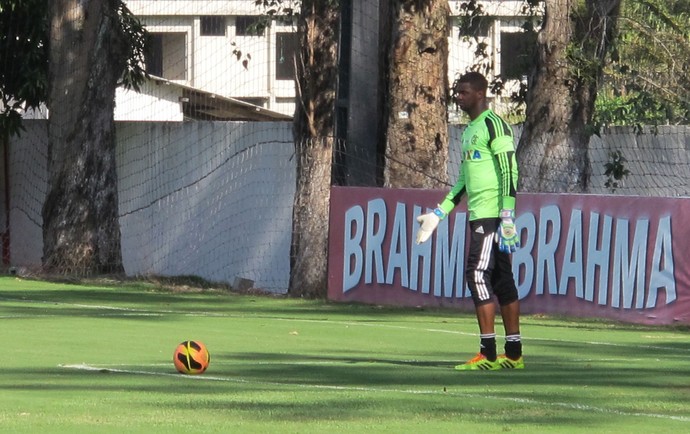 Felipe treino Flamengo (Foto: Richard Souza)