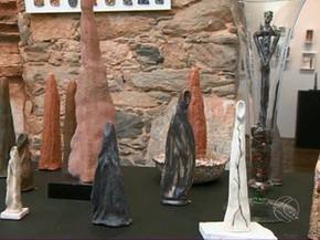 Imagens Contemporaneas De Santos Em Ceramica Sao Expostas Na Ufsj Zona Da Mata G1