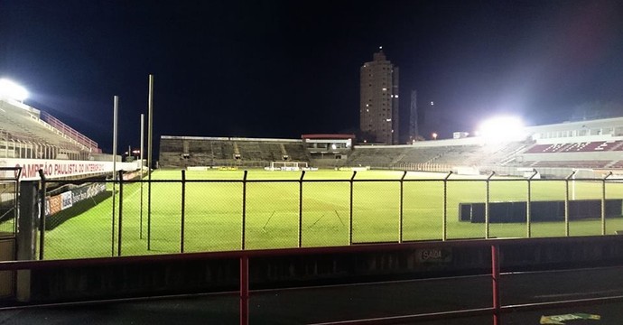 Estádio Romildo Ferreira, em Mogi Mirim (Foto: Geraldo Bertanha / Mogi Mirim)