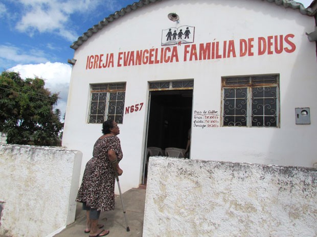 Maria Amenade hoje tem uma igreja evangélica na Bahia (Foto: www.jequienoticias.com.br)