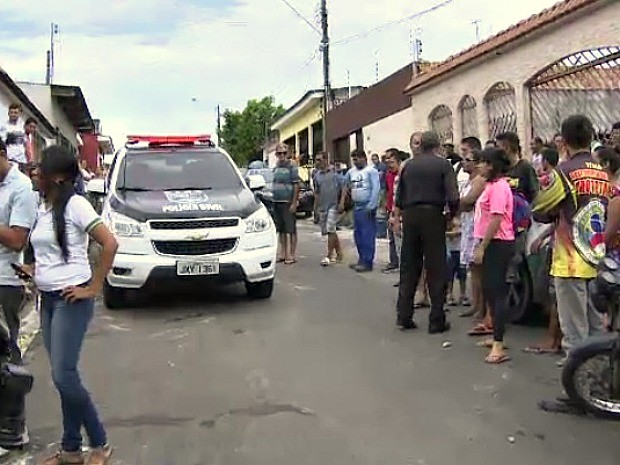 Crime ocorreu no bairo Nova Cidade, na Zona Norte de Manaus (Foto: Reprodução/Rede Amazônica) Crime ocorreu no bairo Nova Cidade, na Zona Norte de Manaus (Foto: Reprodução/Rede Amazônica)