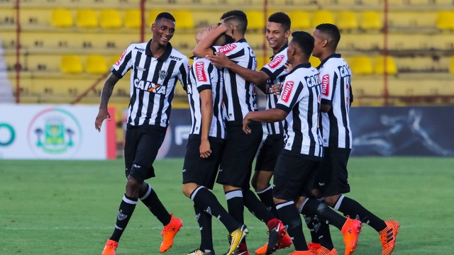 Atlético-MG x União Barbarense Copinha (créditos: Marcello Fim/Raw Imagem/Estadão Conteúdo)