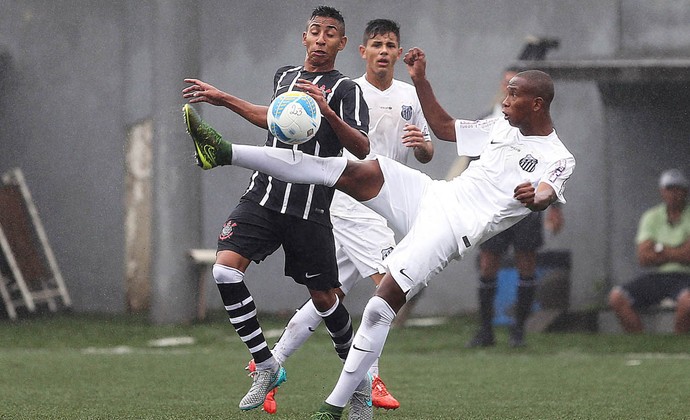 Santos x Corinthians - Paulista Sub-17 (Foto: Pedro Ernesto Guerra Azevedo/Santos FC)