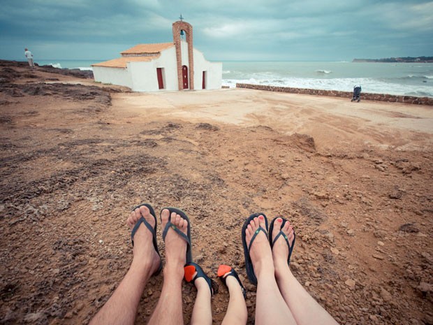 Foto do projeto Feet First, de Tom Robinson, na Grécia (Foto: Divulgação/Tom Robinson)