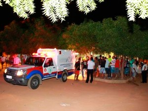 Churrascaria alvo dos criminosos fica na comunidade do Jucuri, em Mossoró (Foto: Marcelino Neto/G1) Churrascaria alvo dos criminosos fica na comunidade do Jucuri, em Mossoró (Foto: Marcelino Neto/G1)