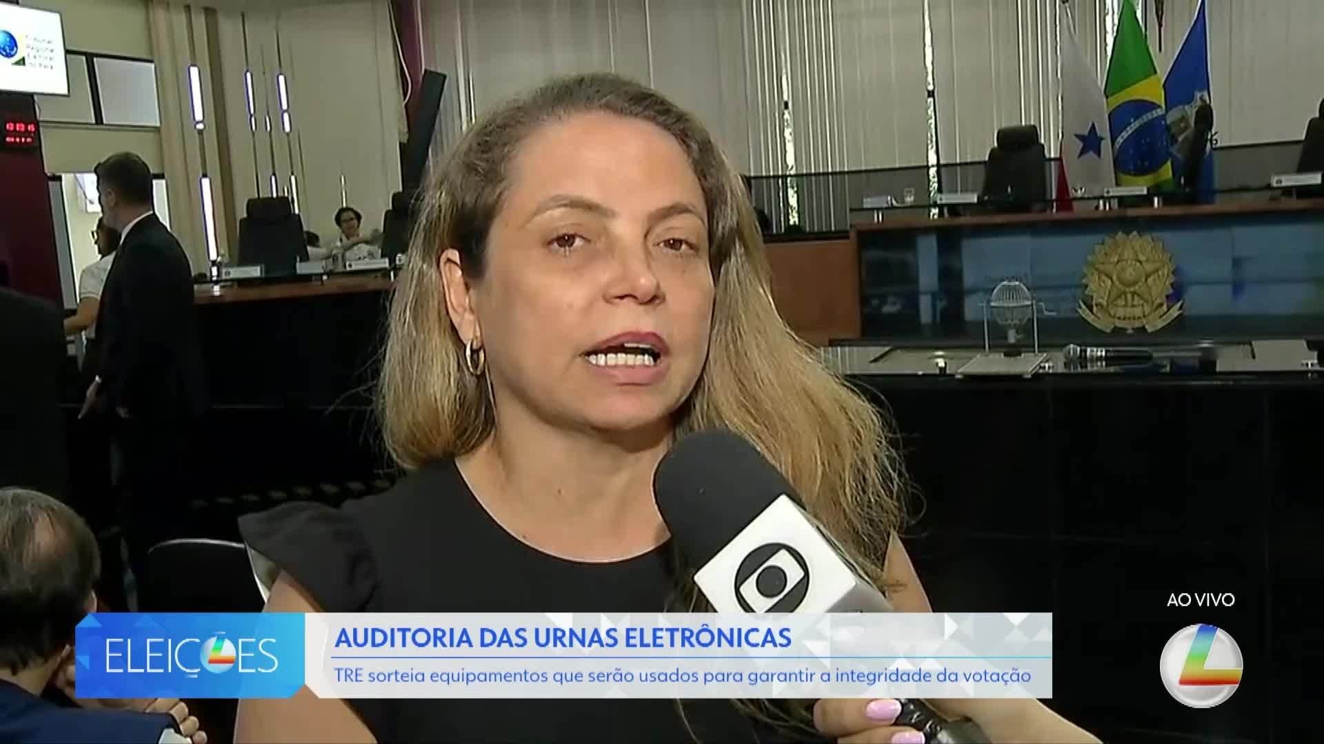 TRE do Pará realiza sorteio de urnas para assegurar lisura das eleições​‌​