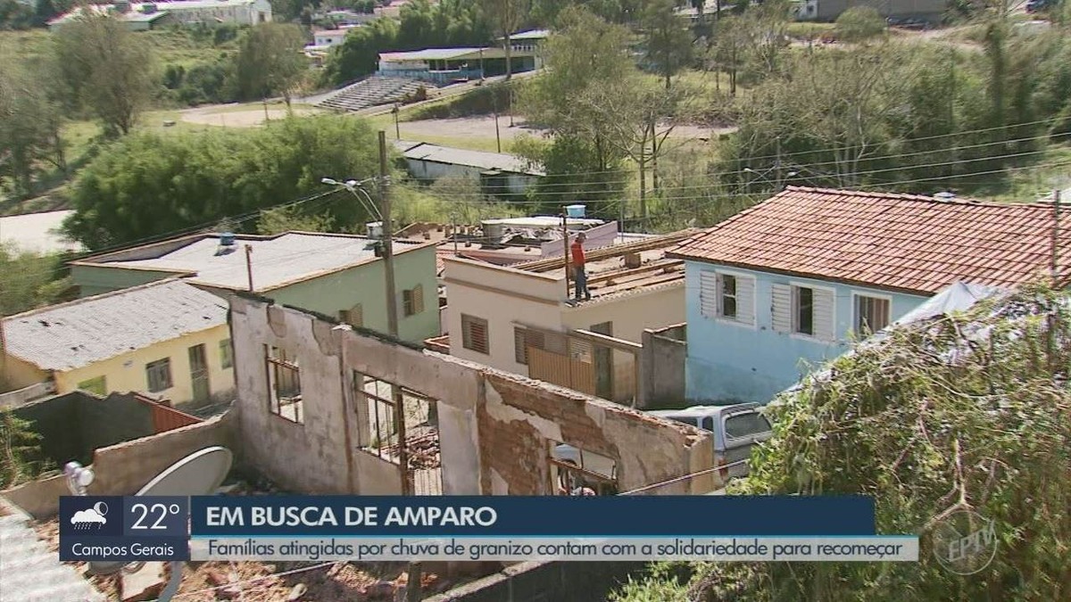 Sobe Para O N Mero De Fam Lias Atingidas Pela Chuva De Granizo Em