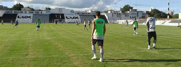 Treino do Treze no Estádio Presidente Vargas (Foto: Divulgação / Treze)